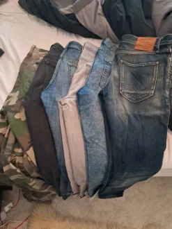 6 kpl housuja. Jack&Jones, Only&Sons