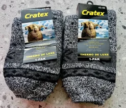 2 paria CraTex-Merinovillasukkia