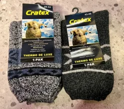 2 paria Lämpimiä Merinovillasukkia