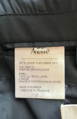 Acne studios blazer