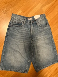 Baggy denim jorts