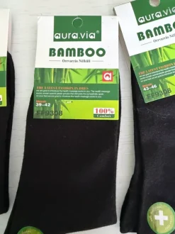 Bamboo socks, 6 pairs