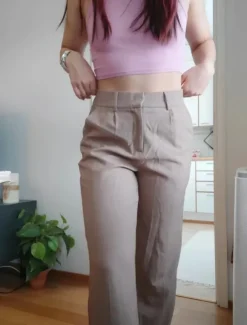 Beiget rennot housut