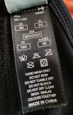 Bikinit yläosa 85G, olkaimeton