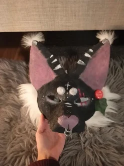 black dog mask