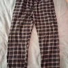Black flannel pants/pyjamas