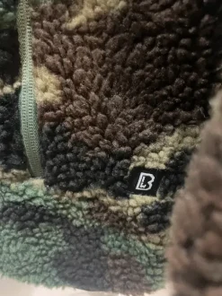 Brandit Teddyfleece jakke Woodland – str. M (ny)