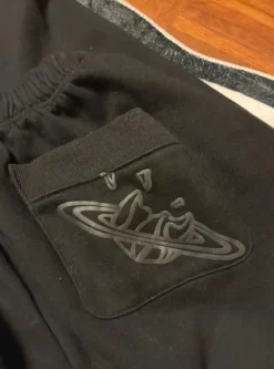 Broke planet flared sweats