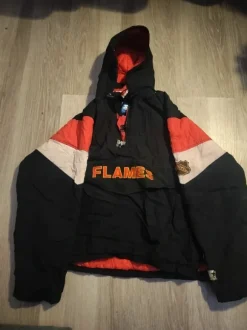 Calgary Flames vintage NHL anorakki