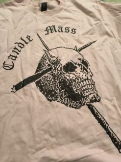 Candlemass t-shirt.
