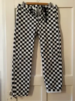 Chequered pants