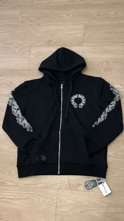 Chrome hearts zip up