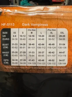 Dark Vampiress naamiaisasu