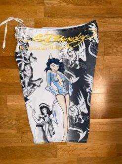 Ed hardy y2k shorts