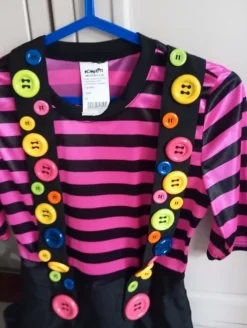 Efektowna,kolorowa sukienka - Pani Klaun.38