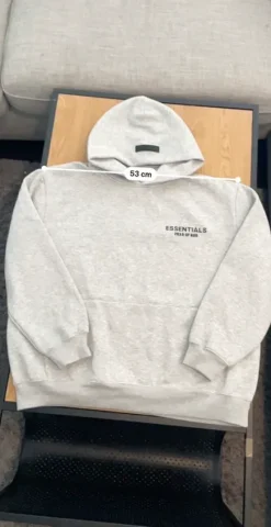 Essentials Fear of God Hoodie - Grey - Size M (Kuin uusi)
