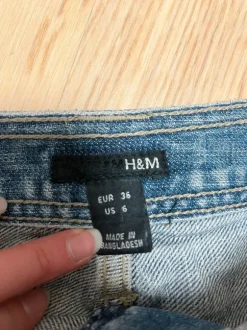 Farkku minihame, H&M