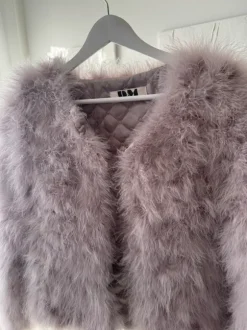 Faux fur coat