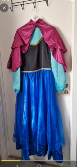 Frost klänning. Maskerad. Vuxen.