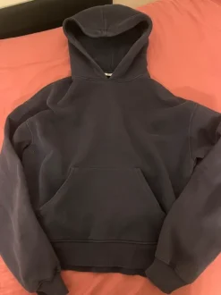 Ginatricot tummasininen huppari S