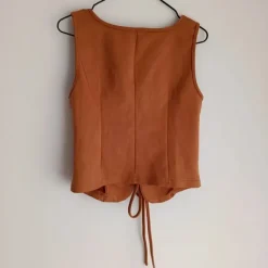 Gorset miękki haftowany w kwiaty M shein cowboy