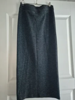 Grey maternity tube skirt