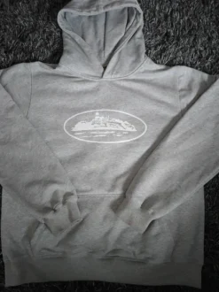 Harmaa Corteiz huppari