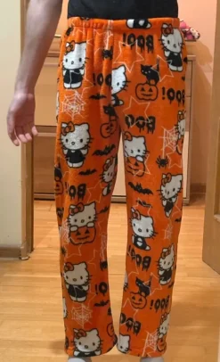 Hello Kitty pižaminės kelnės
