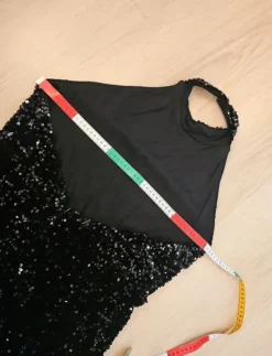 H&M paljetti haalari XL