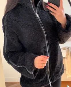 H&M teddy jacket
