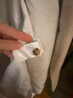 H&M vaalea oversized jakku