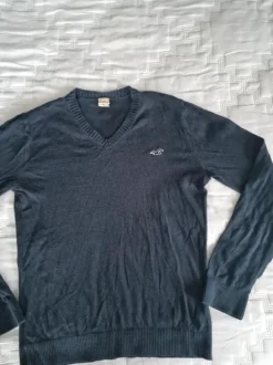 Hollister sininen neulepaita