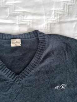 Hollister sininen neulepaita