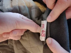 Itä - saksalainen pitkä mantteli ja housut Nva 48