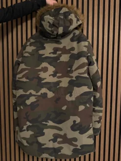 Jack & Jones camo talvitakki