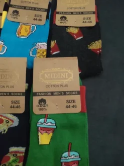 Kolorowe skarpetki męskie