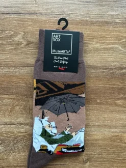 Kolorowe wysokie męskie skarpety musearta r40-46