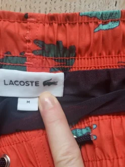 Kąpielówki Lacoste