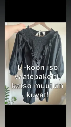L -koon iso vaatepaketti