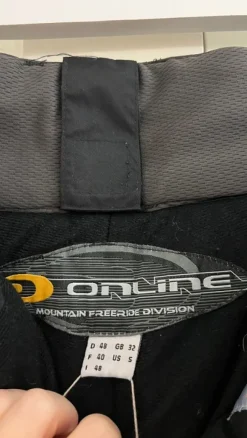 Lasketteluhousut/toppahousut M