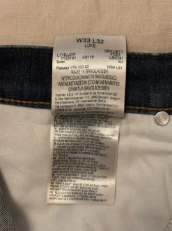 Lee Luke farkut W33 L32