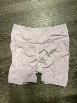 Light purple training shorts