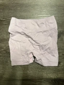 Light purple training shorts