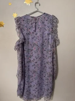 Lilac flower dress
