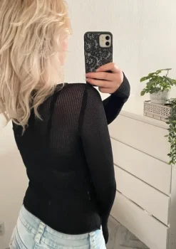 Läpikuultava paita S