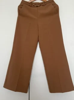 MANGO Housut Ruskeat