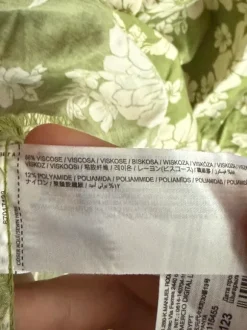 Mango vihreä kesämekko koko S