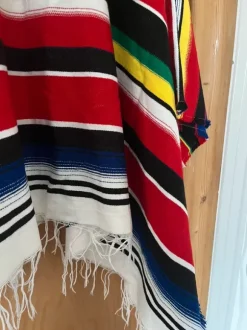 Mexi poncho udklædning