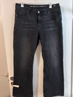 Mid waist wide farkut