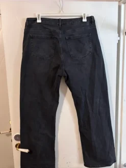 Mid waist wide farkut